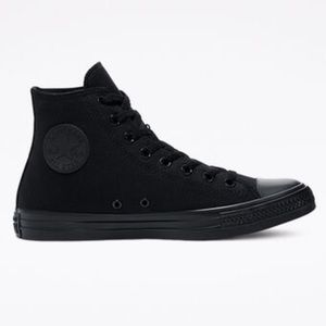 Converse All Star Black High Tops Size 7